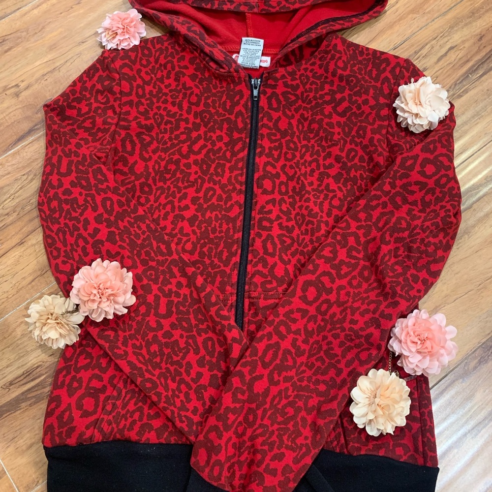 Red Cheetah Print Jacket